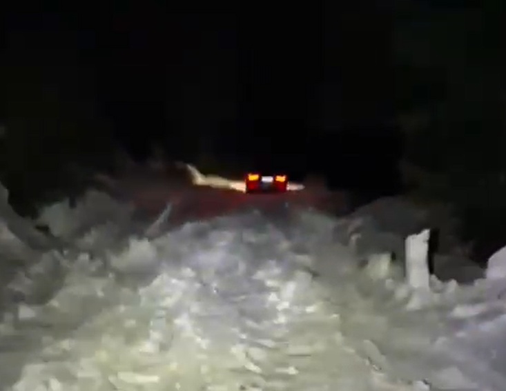 Blocați în zăpadă de Paște: Tatăl și fiul, aventura nopții pe munte