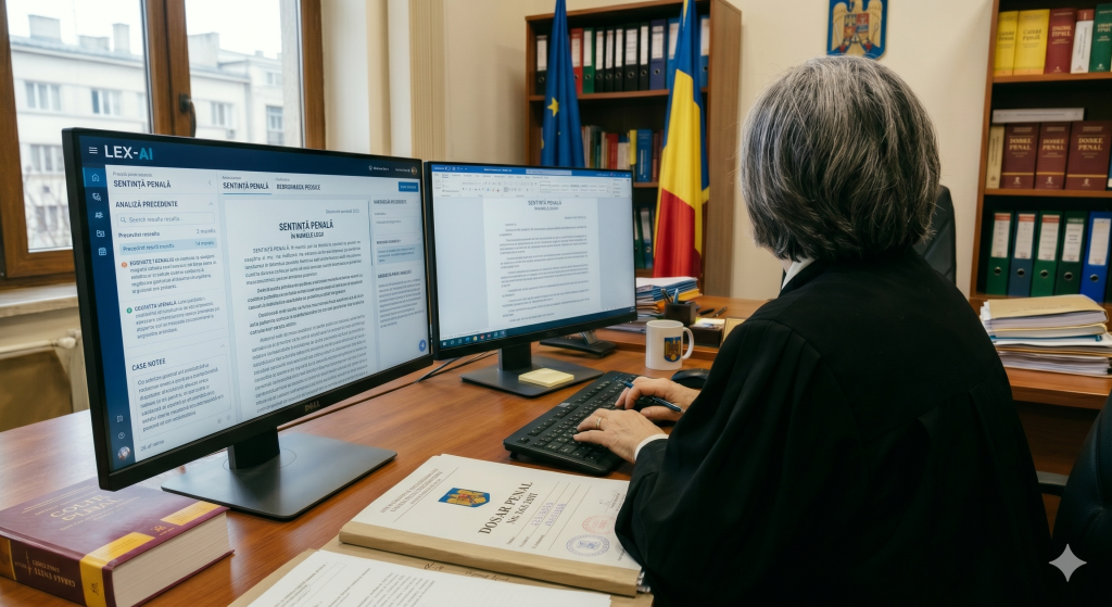 Judecătoare din București, suspectată că a folosit AI la motivare