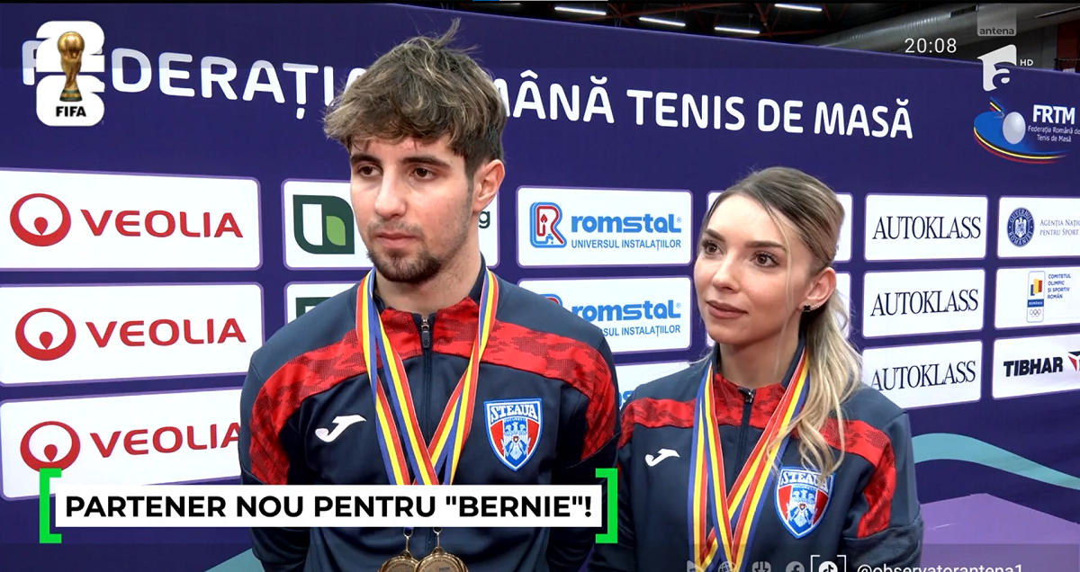 Bernadette Szocs, schimbare de partener la masa de tenis: Cine e norocosul?