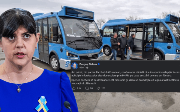 Ancheta KOVESI la microbuzele școlare electrice: JAFUL național investigat