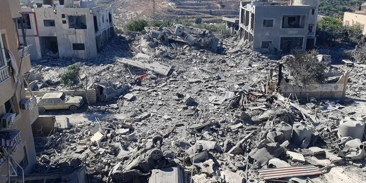 Imagini din satelit: Libanul, măcel brutalizat de atacurile israeliene