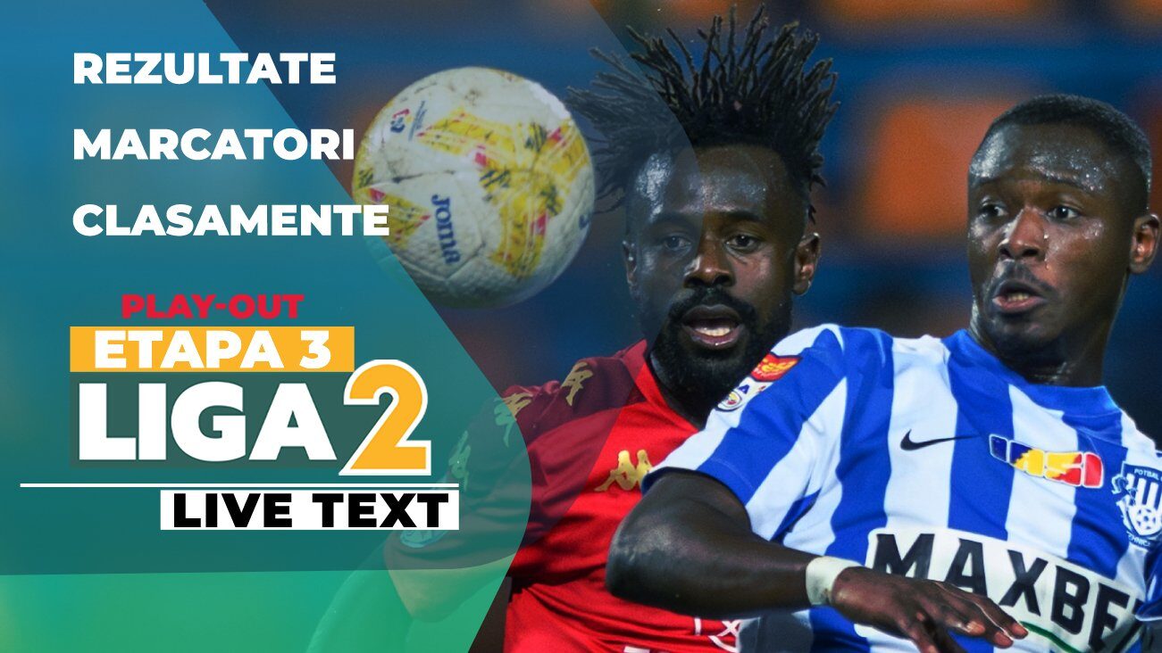 Etapa 3 play-out liga 2: Rezultate-șoc și cine merge mai departe
