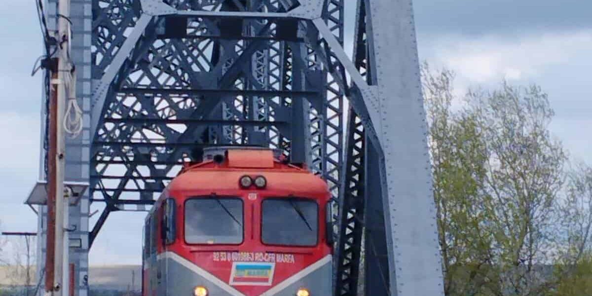 Prima locomotivă românească a trecut Prutul. Unde a ajuns?