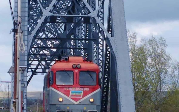 Prima locomotivă românească a trecut Prutul. Unde a ajuns?