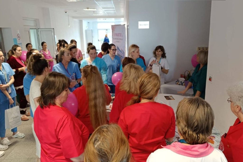 Miercuri, 4 martie, Maternitatea Buzău a marcat Ziua Internațională a Femeii printr-un eveniment dedicat femeilor, cadre medicale și mame internate, în colaborare cu Spitalul Județean de Urgență Buzău