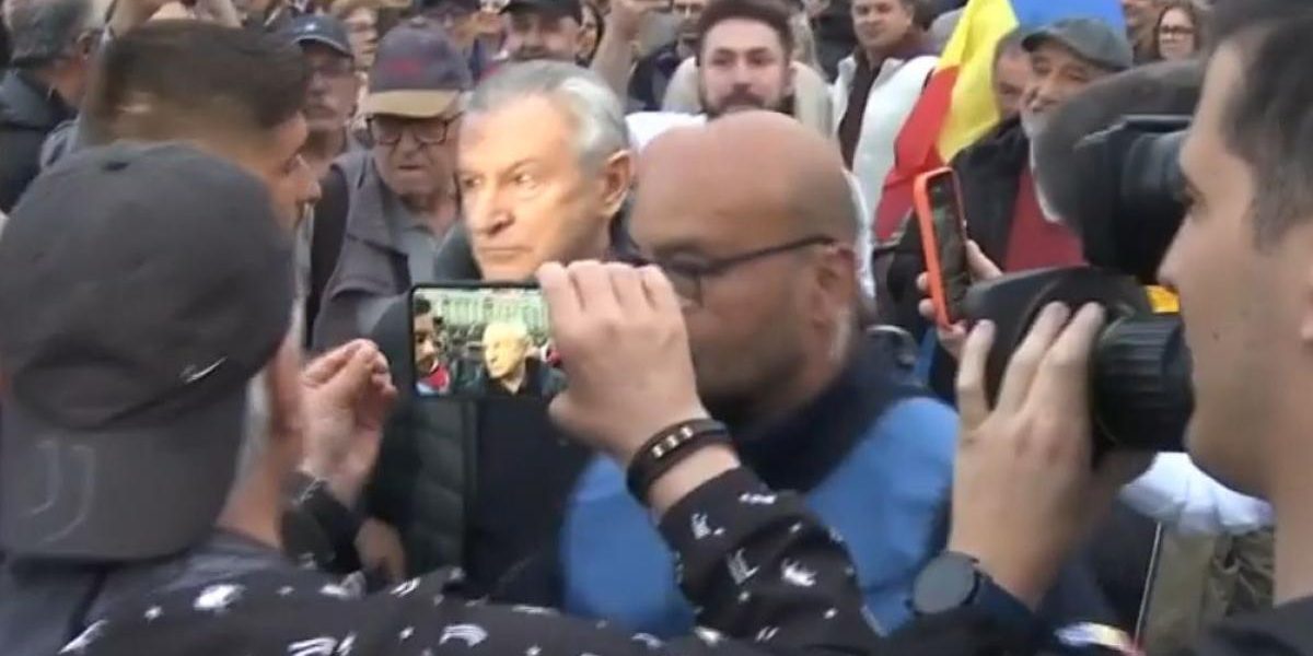 Ceaușescu, față în față cu Berceanu la Oradea: „Borfașule!” Fostul ministru, evacuat