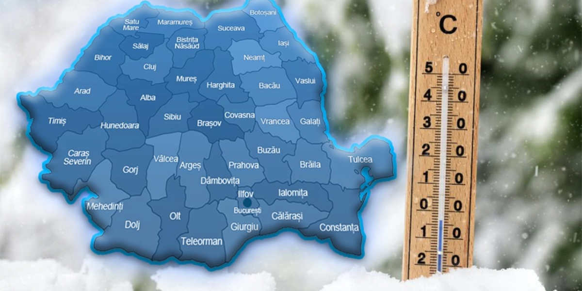 Aerul arctic lovește Europa: România, sub asediul gerului de tip „Omega Block”