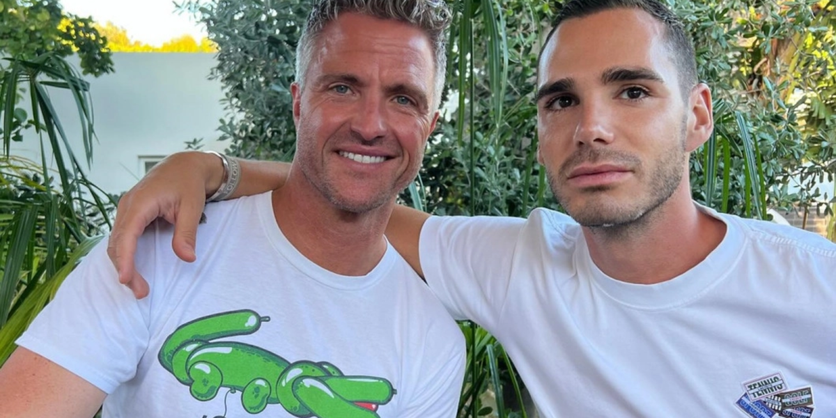 Ralf Schumacher, la altar cu Etienne Bousquet-Cassagne