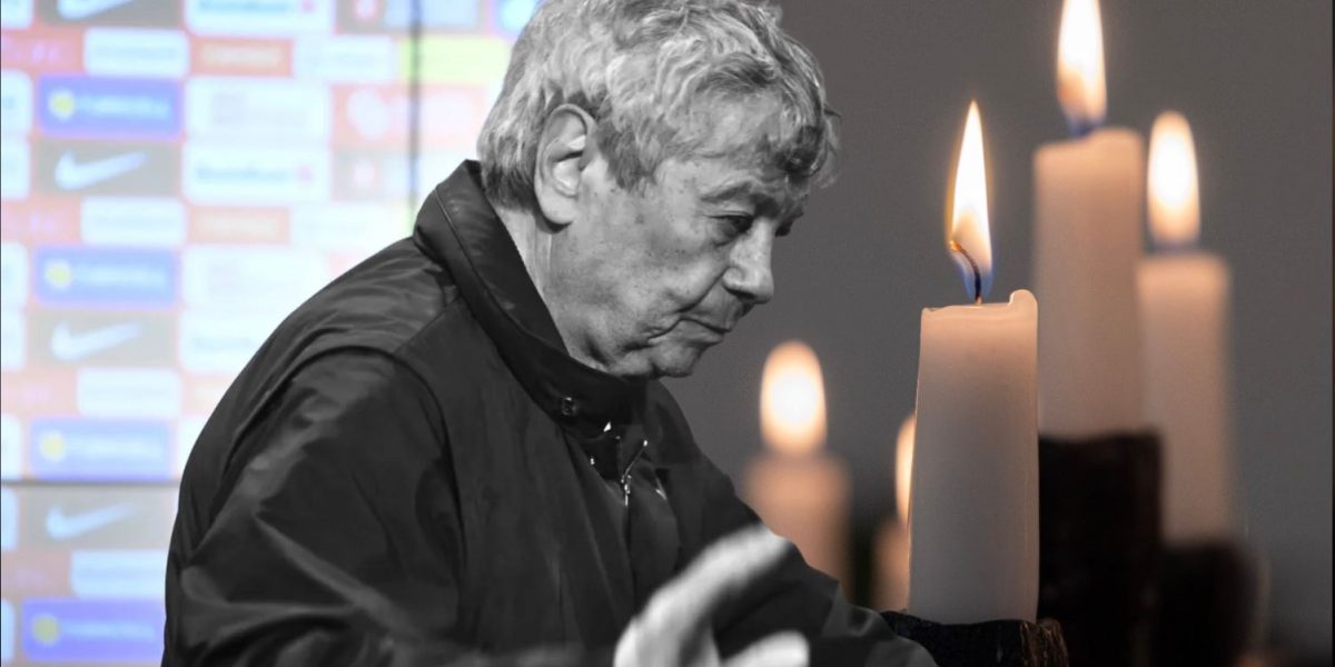 Lacrimi pentru Mircea Lucescu. Doliu în fotbalul din România și Europa