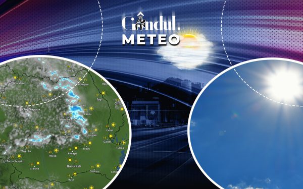 Unde plouă și unde se fac 24 de grade: Prognoza ANM pentru România