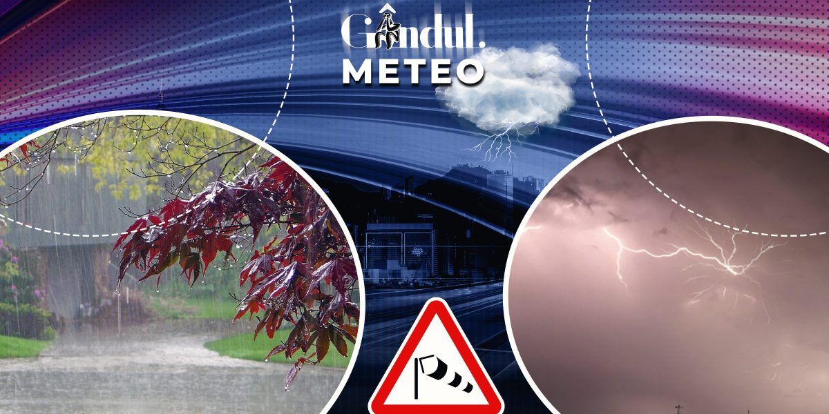 Temperaturi sub normal! Ploi torențiale și ninsoare: ANM anunță vremea extremă în România