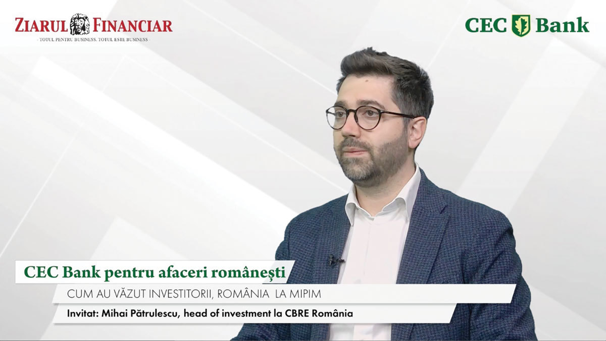 CEC Bank vrea România: OCDE, autostrăzi și Neptun Deep, țara atrage 2 mld. € anual