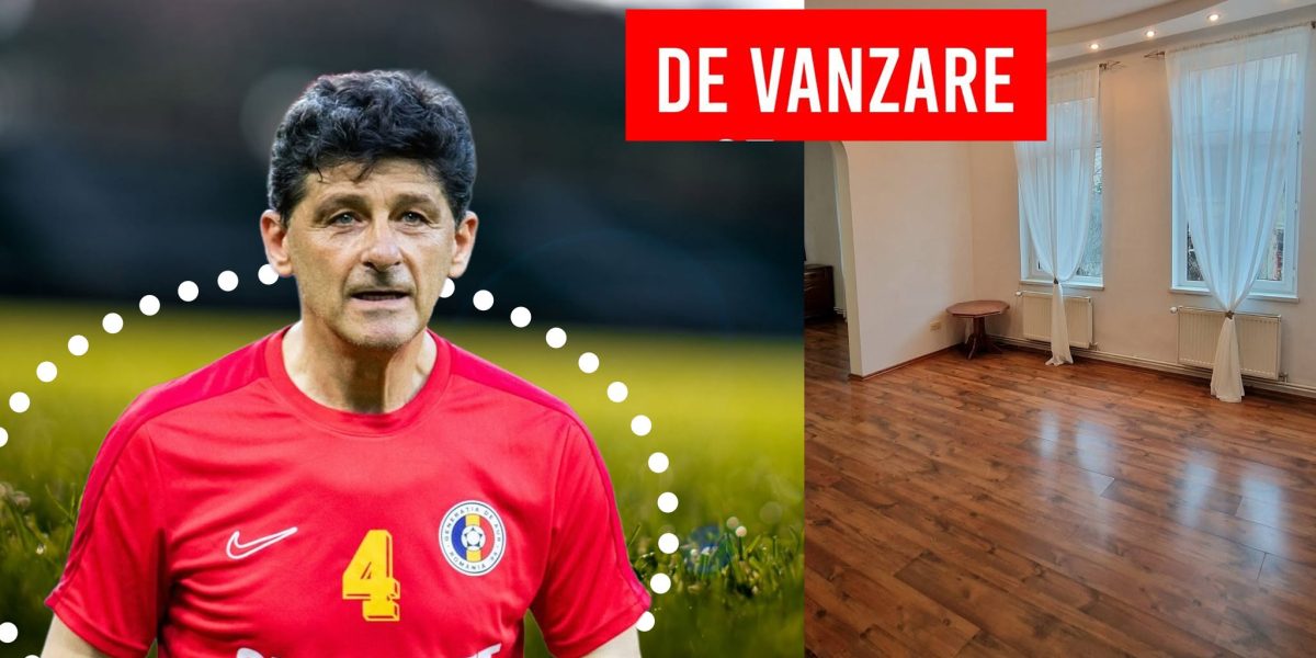Belodedici își vinde vila boemă din București. Ce sumă cere fostul mare fotbalist?