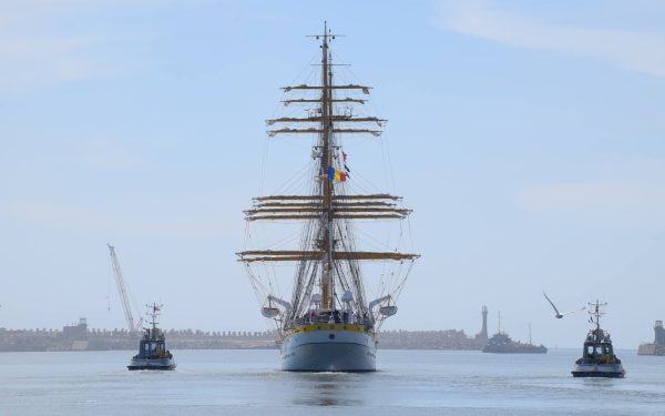 Nava-școală Mircea părăsește Constanța: 5 luni de marș internațional