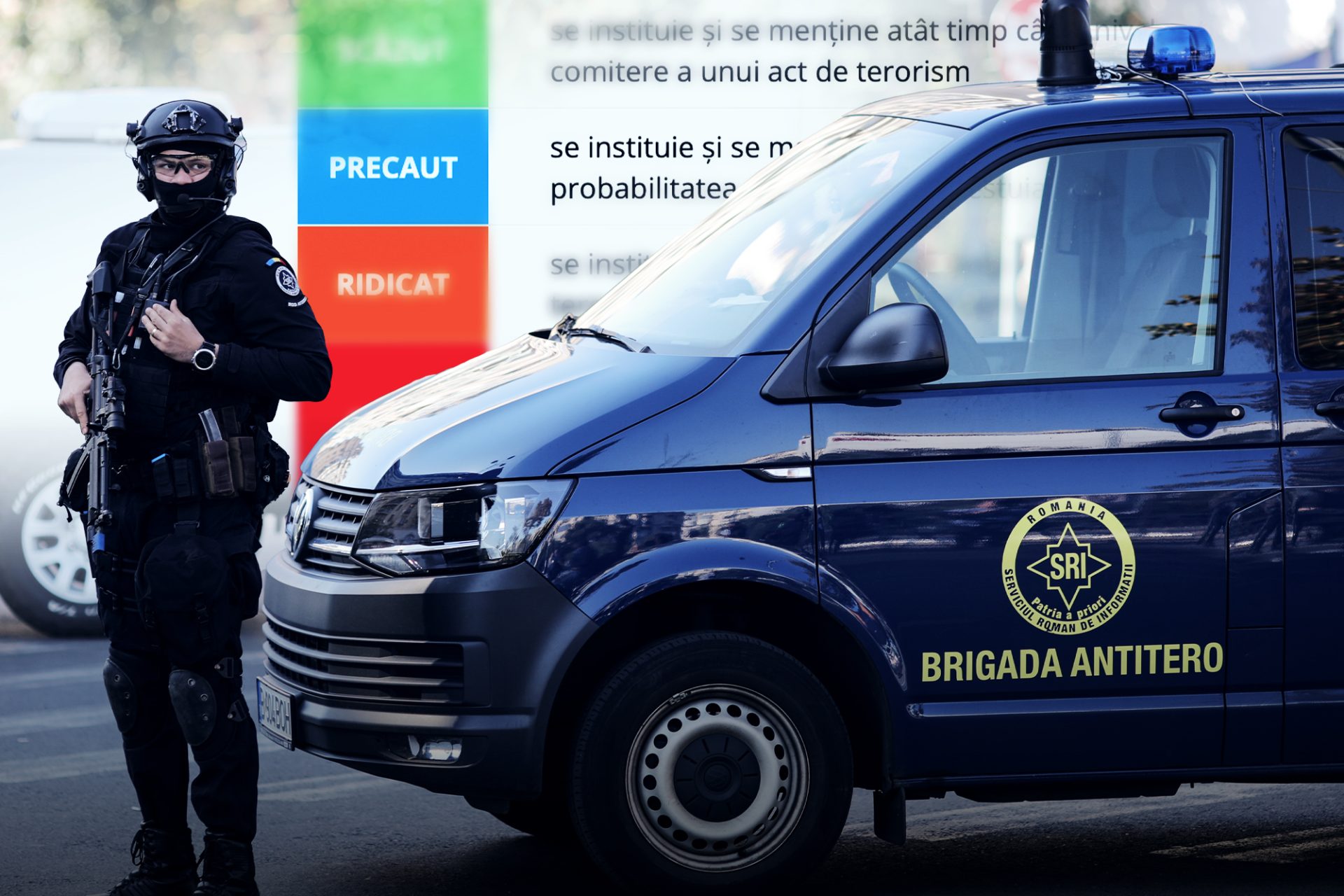 Alertă teroristă în România: SRI anunță „albastru-precaut”. Ce presupune nivelul?