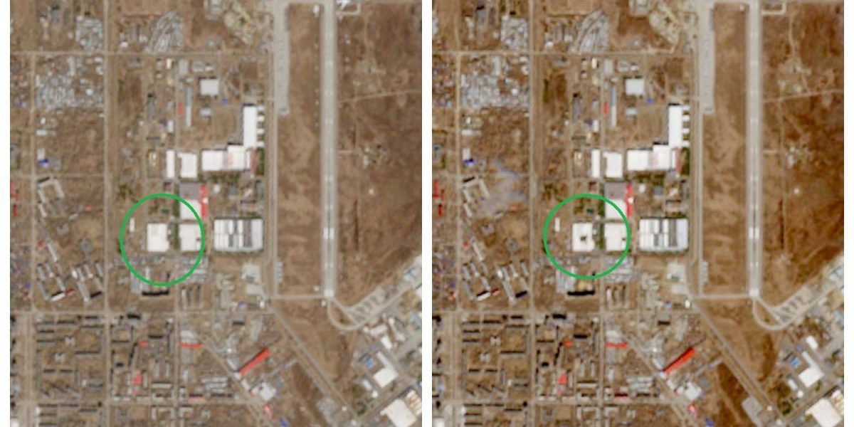 Atac cu drone: Gaura-n acoperiș la fabrica de avioane invizibile a lui Putin