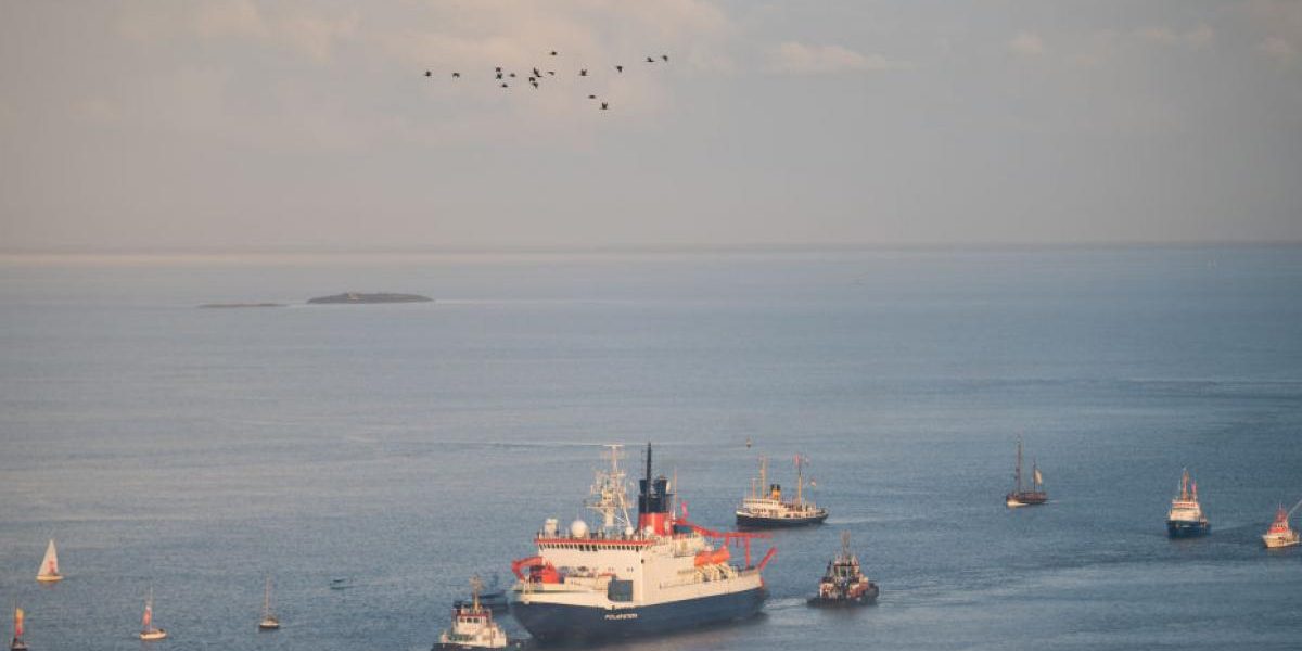 Insulă SECRETĂ, găsită de un spărgător de gheață: Nu apărea pe hărți!