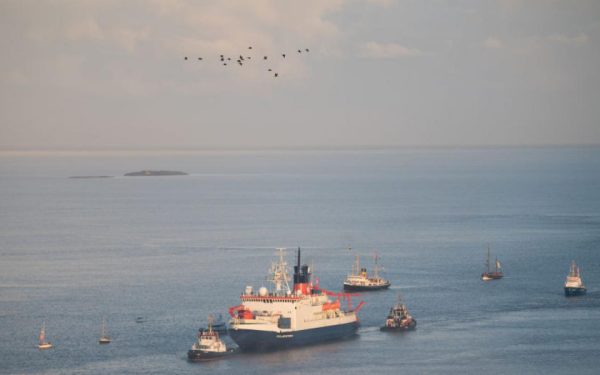 Insulă SECRETĂ, găsită de un spărgător de gheață: Nu apărea pe hărți!