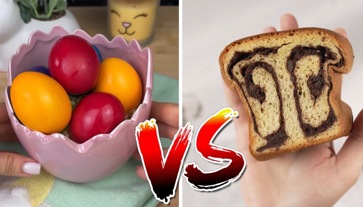 Ce te îngrașă mai mult: 4 ouă sau o felie de cozonac? Află CALORIILE!