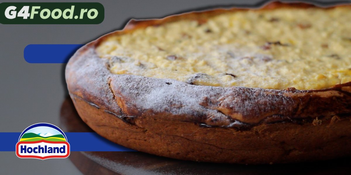 Pască tradițională cu brânză Hochland: Rețeta perfectă pentru masa de Paște