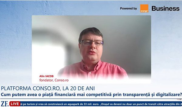 Avertismentul lui Alin Iacob (Conso.ro): Investițiile, cu gândul la viitor!