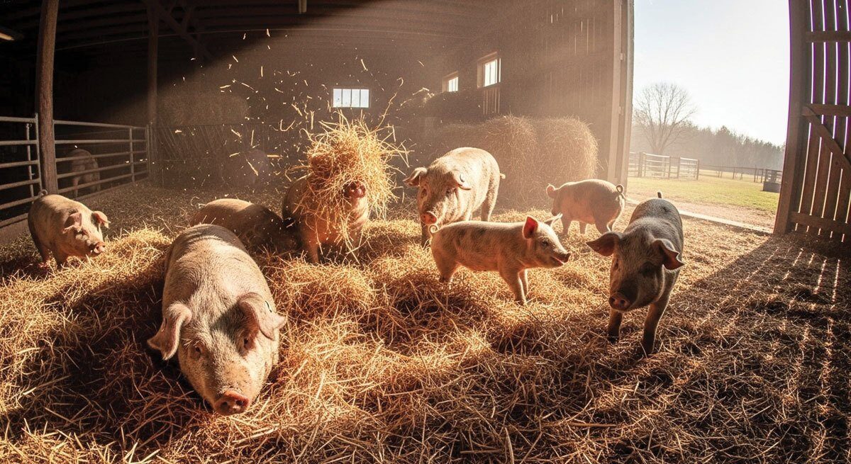 Harghita: Prima fermă mare de porci, cu 400 de animale, inaugurată în 2026!