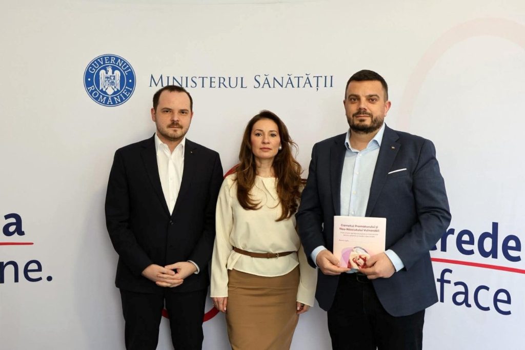 Ministerul Sănătății și Asociația Prematurilor au semnat un protocol de colaborare pentru crearea unui program național de monitorizare a prematurilor până la vârsta de cinci ani, menit să stabilească gestionarea și îngrijirea acestor copii pe termen lung