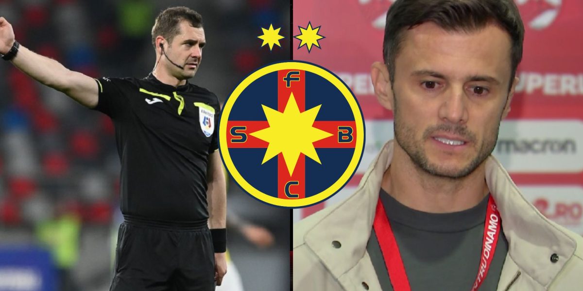 Președintele lui Dinamo, atac furibund la arbitru: „E FCSB-ist! Nu mă așteptam”