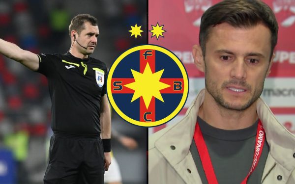 Președintele lui Dinamo, atac furibund la arbitru: „E FCSB-ist! Nu mă așteptam”