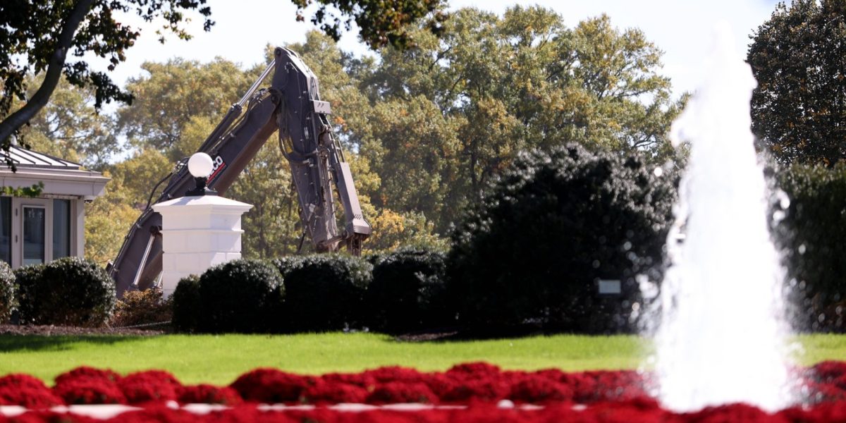 Trump, liber la construcția sălii de bal de la Casa Albă: Lucrările continuă