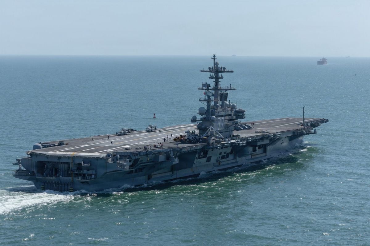 USS George H.W. Bush, spre Orientul Mijlociu: Un nou portavion nuclear în Marea Mediterană