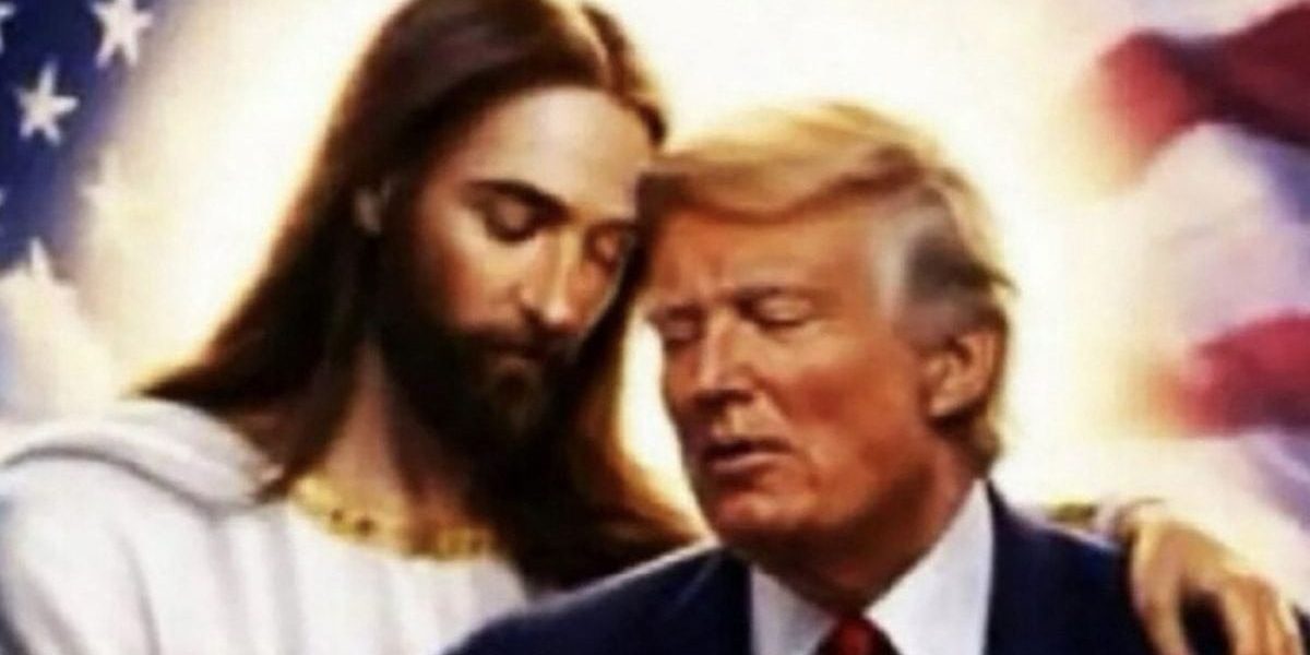 Trump, iar în centrul scandalului: Imaginea cu Iisus, ștearsă din nou!