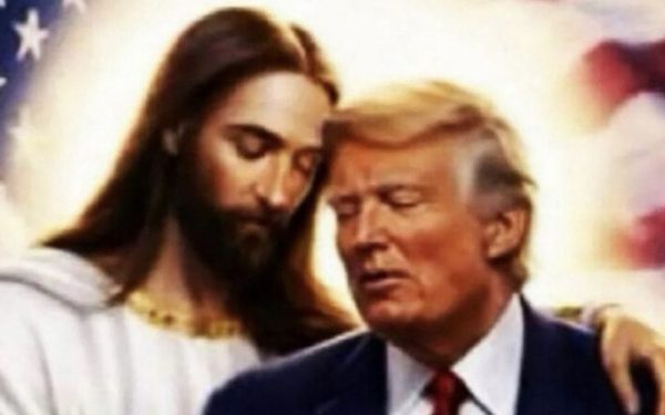 Trump, iar în centrul scandalului: Imaginea cu Iisus, ștearsă din nou!