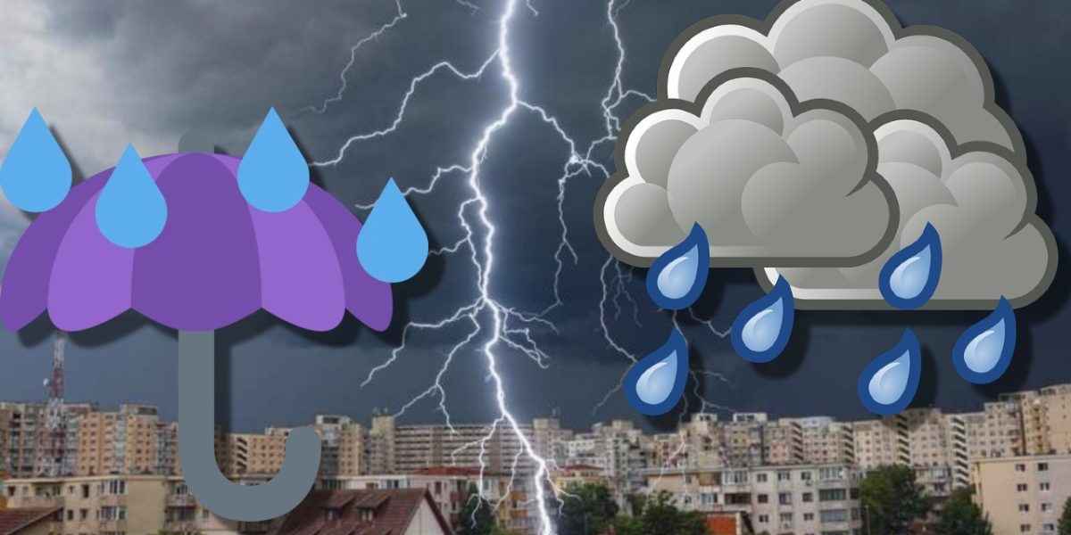 Vineri, Apocalipsa meteorologică în România: ploi torențiale și grindină