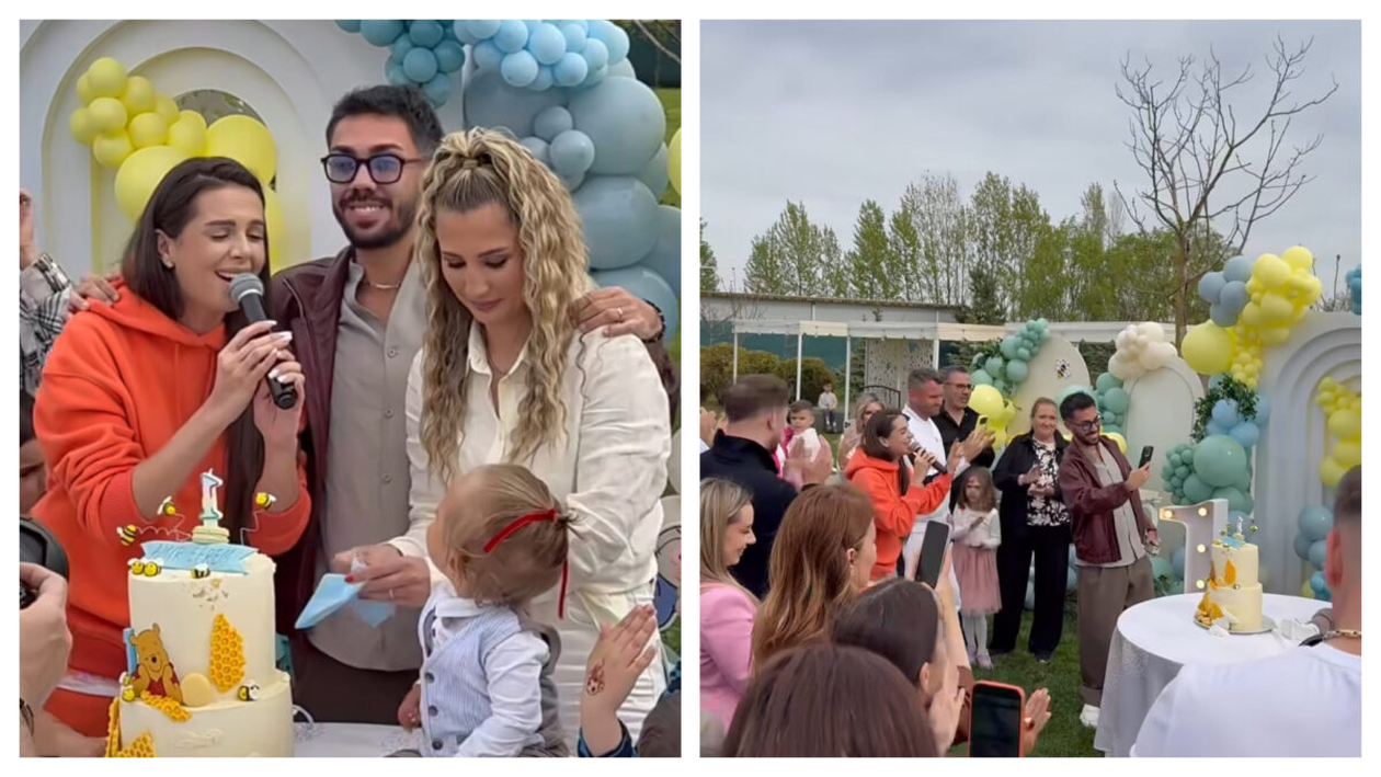 Alesul lui Armin Nicoară și al Claudiei Puican la tăierea moțului: Ce a primit Amir