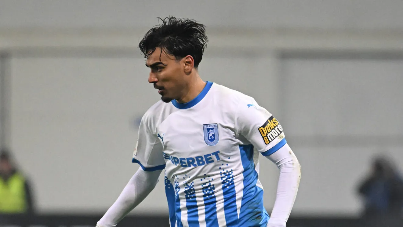 Baiaram, surprins de statutul de rezervă în Craiova – CFR Cluj: „Am învățat asta”