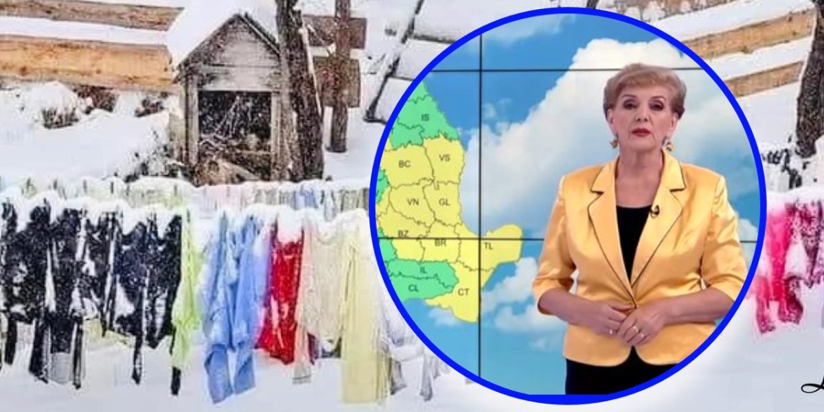 Prognoza meteo: Romica Jurcă anunță lapoviță, ninsoare și măzăriche de marți