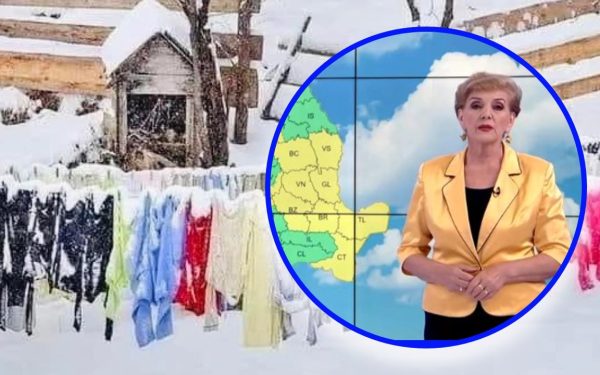 Prognoza meteo: Romica Jurcă anunță lapoviță, ninsoare și măzăriche de marți