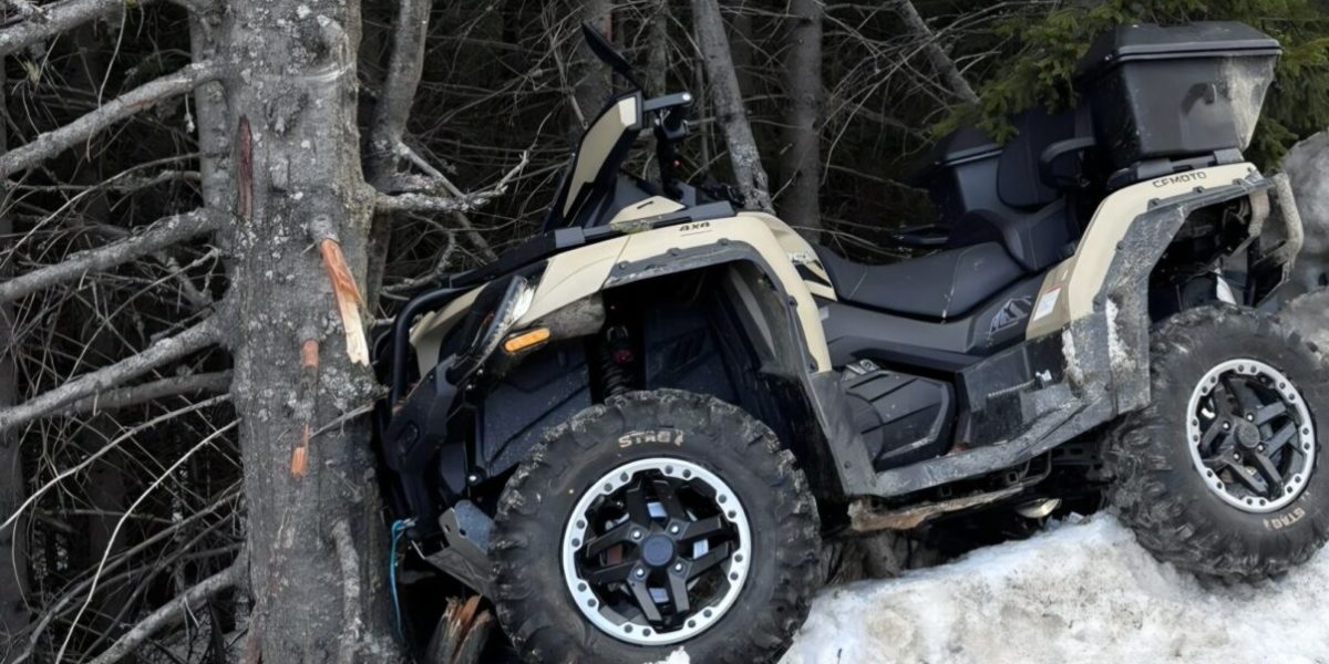 Accident grav cu ATV în Gorj: Doi răniți, unul în stare critică