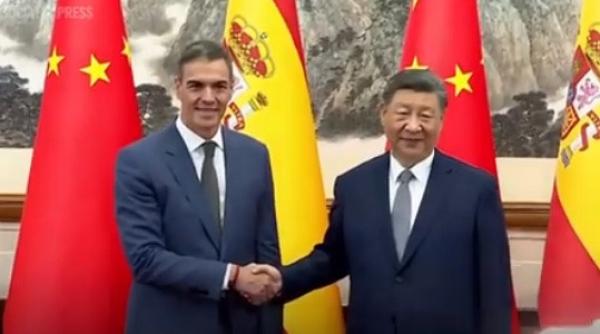 Sanchez, la Beijing: 19 acorduri și un semnal clar pentru China