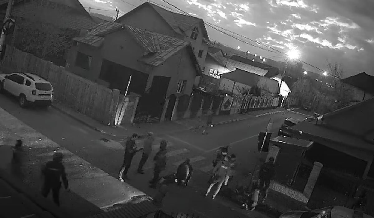 Mascații, intervenție de Paște la Mizil: Poliție atacată, scandal uriaş
