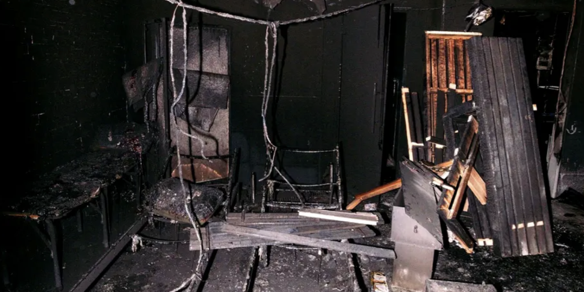 Arena unde FCSB a jucat în acest sezon, mistuită de flăcări