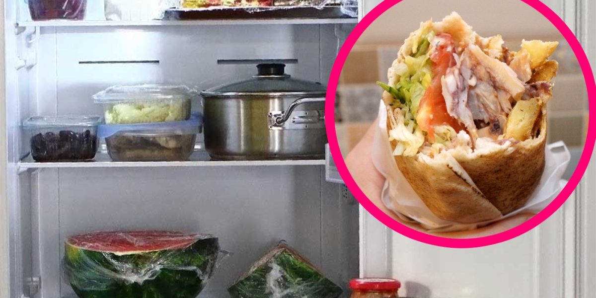 Shaorma „cu de toate” de 24h în frigider: Mai e bună? Când o arunci