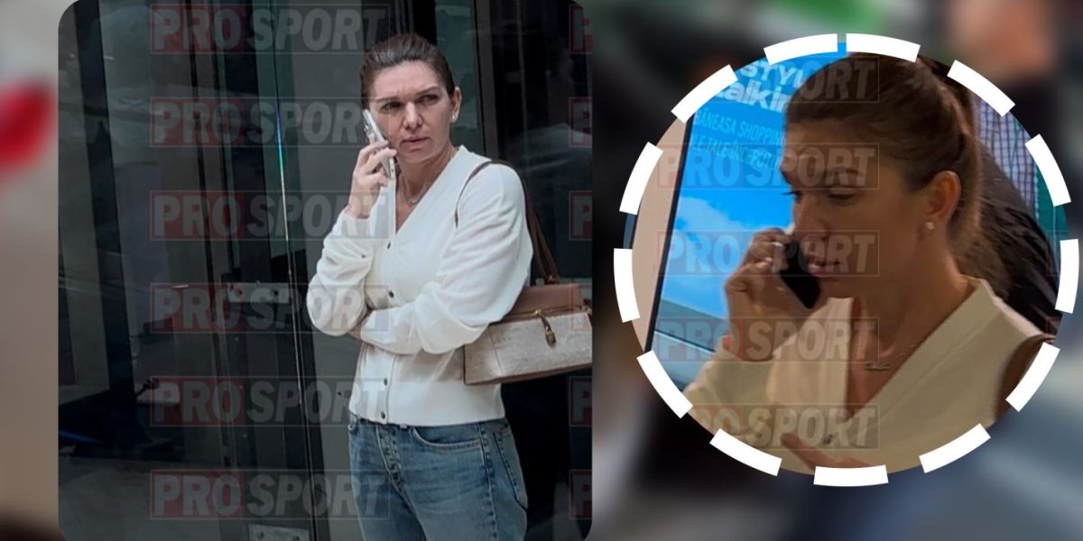 Simona Halep, surprinsă la cumpărături: Șoferul, servil, a cărat sacoșele