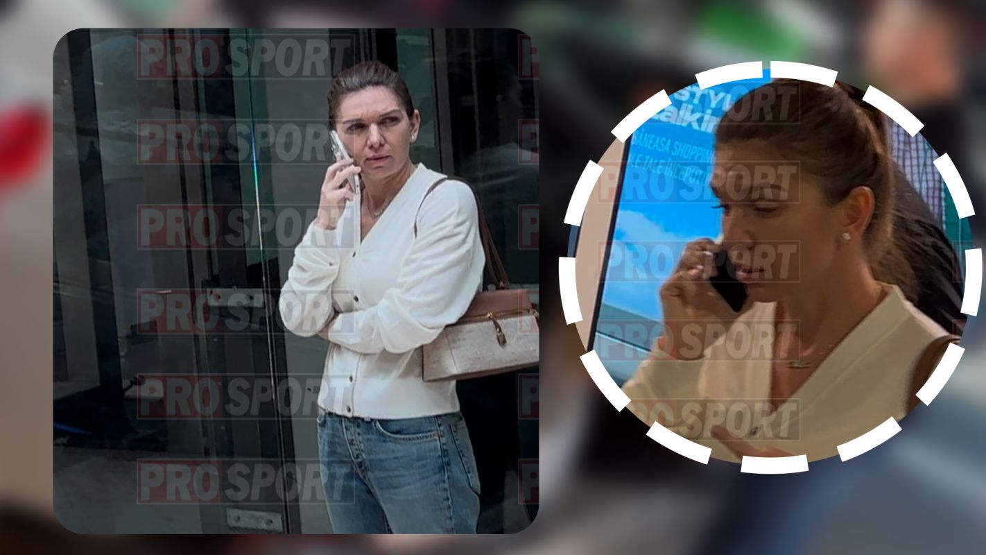 Simona Halep, surprinsă la cumpărături: Șoferul, servil, a cărat sacoșele