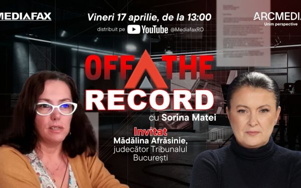 Mădălina Afrăsinie, judecător București, despre dosarele grele: OFF The Record