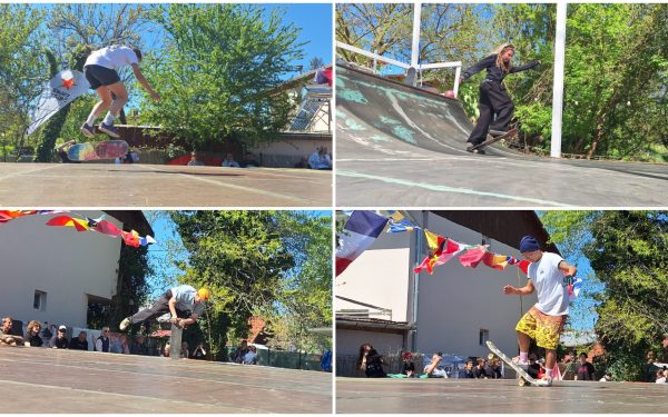 Skateboard freestyle de clasă mondială, la Arad
