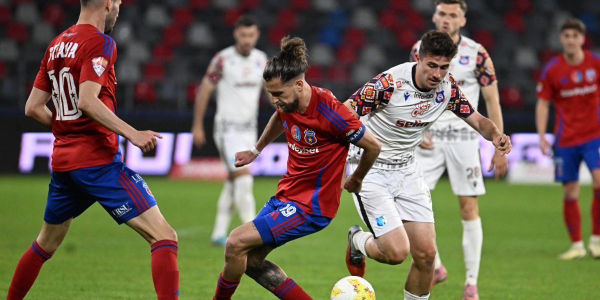 Steaua, victorie dramatică cu Bihor, 3-1! Sepsi și Voluntari, egal