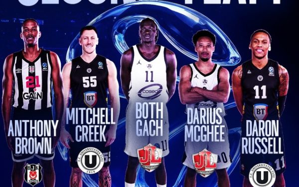 Russell și Creek, de la U BT Cluj, în echipa ideală a EuroCup