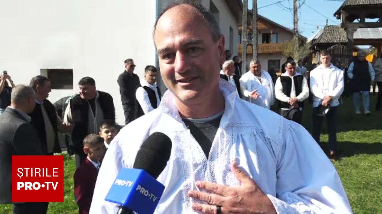 Americanul îndrăgostit de România: Emoții la slujba de Paște din Breb